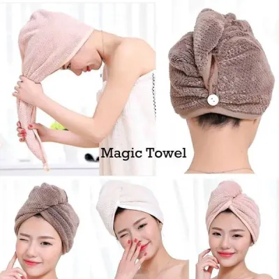 Microfiber Drying Hair Towel for women